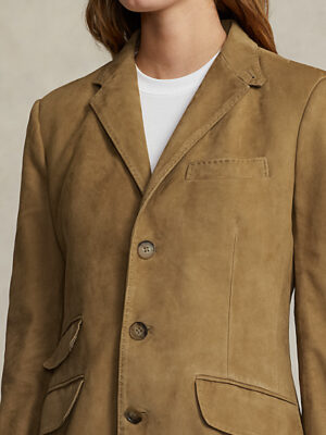 Lambskin Suede Hacking Blazer 04 2193